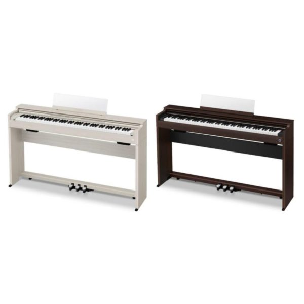『AP-S2500GP』<br />
展示カラー：グレーベージュ(GB)<br />
トレンドを意識したおしゃれなデザイン、カシオの上位機種であるCELVIANO（セルビアーノ）に新しく仲間入り高品質な音源を採用したモデル。比較的お求めやすい価格ながら心地良いピアノ演奏を楽しめます。<br />
<br />
¥110,000税込