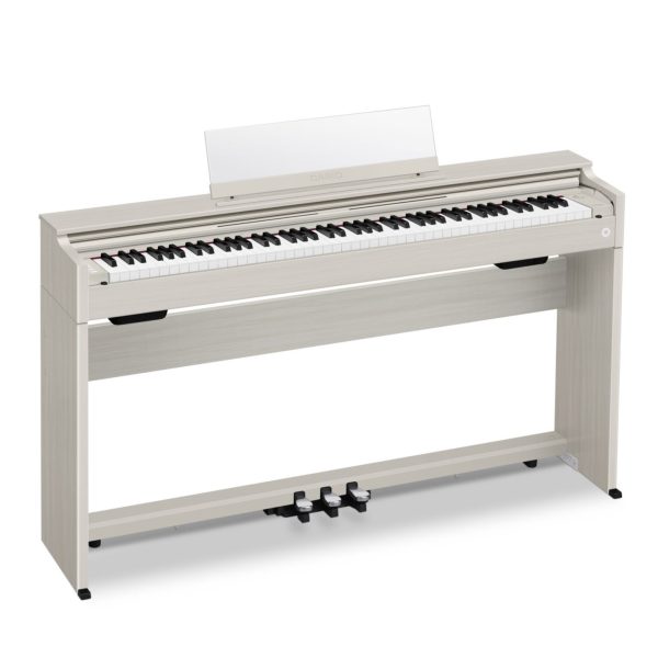 『AP-S2500GP』<br />
展示カラー：グレーベージュ(GB)<br />
トレンドを意識したおしゃれなデザイン、カシオの上位機種であるCELVIANO（セルビアーノ）に新しく仲間入り高品質な音源を採用したモデル。比較的お求めやすい価格ながら心地良いピアノ演奏を楽しめます。<br />
<br />
¥110,000税込