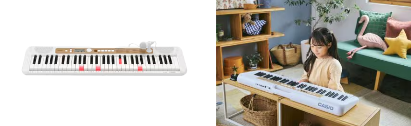 Casiotone 光ナビゲーションキーボードCASIO LK-340 (2025年8月28日発売)