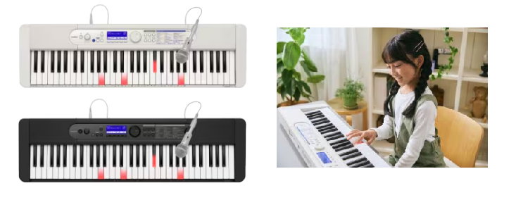 Casiotone 光ナビゲーションキーボードCASIO LK-540 BK/WE