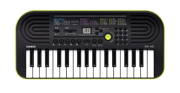 Casiotone ミニキーボードSA-46（生産完了につき数量限定）