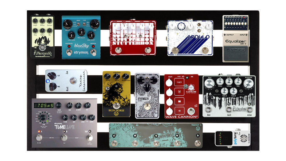 Pedaltrain classic2エフェクターケース 面映ゆかっ & ペダルボード