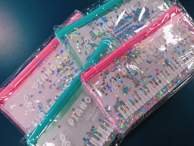 【音楽雑貨】スパンコールが可愛い！クリアケース入荷しました！