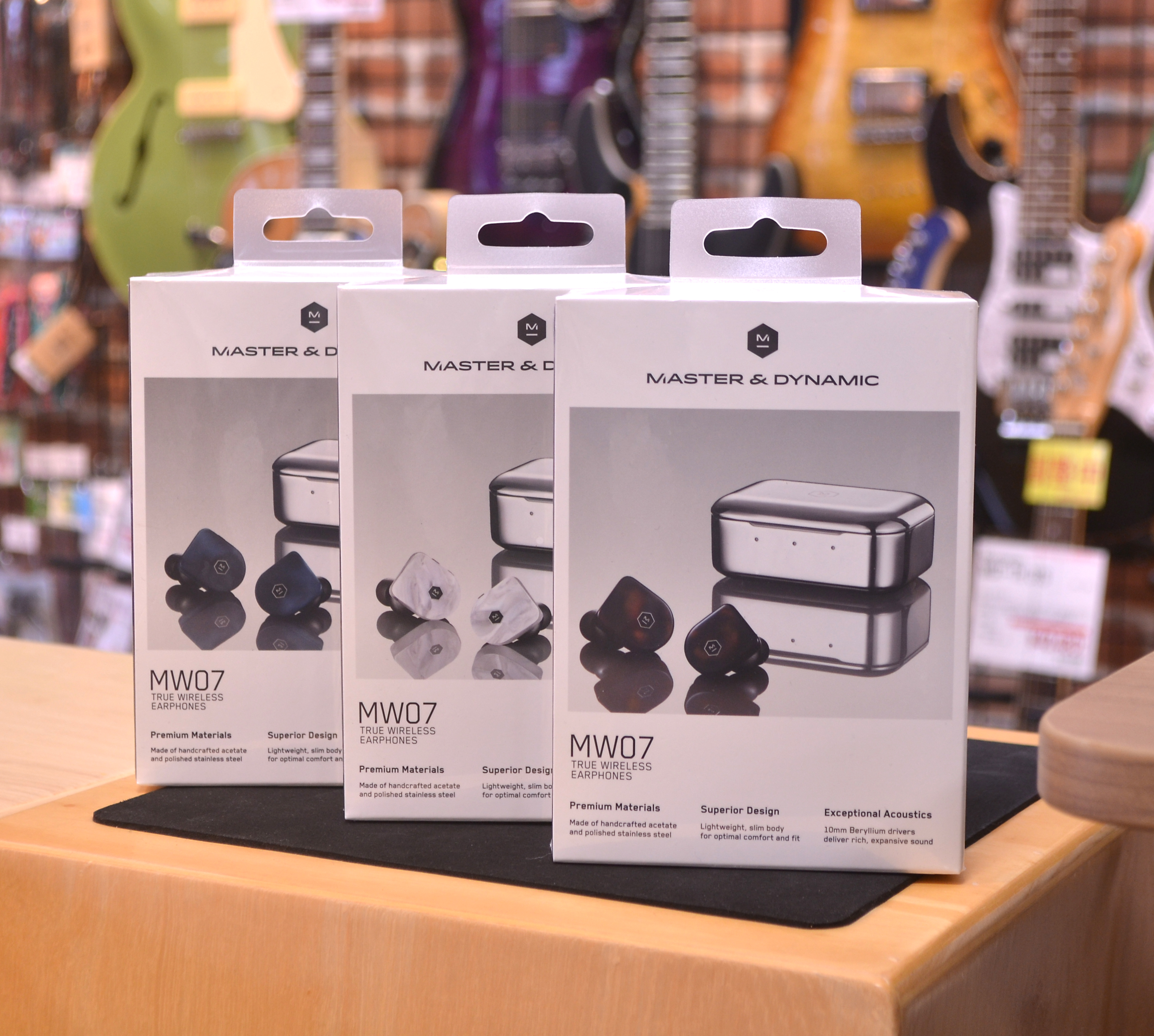 【Bluetoothワイヤレスイヤホン】「MASTER & DYNAMIC MW07」紹介&レビュー！