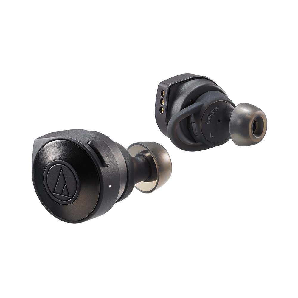 【新入荷】完全ワイヤレス圧巻の重低音が聴けるaudio technica ATH-CK5TW入荷しました♪