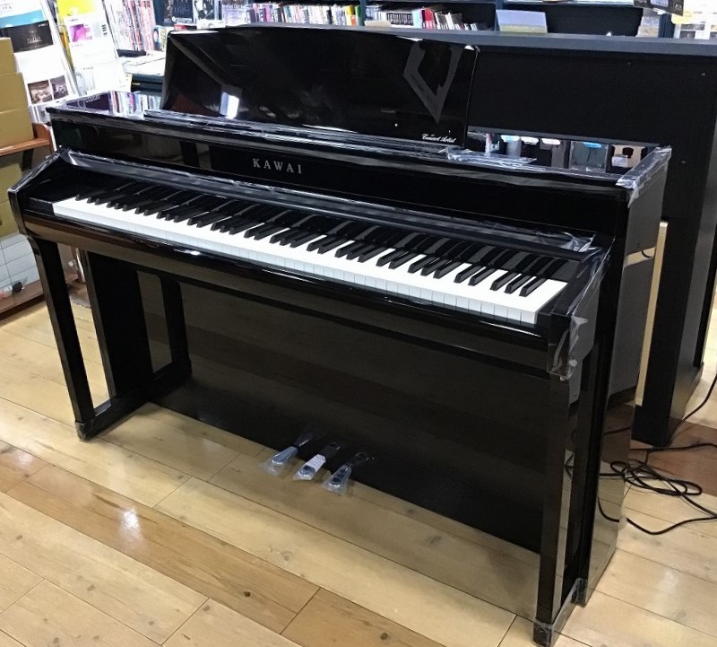 電子ピアノ　木製鍵盤CA98EP（黒塗艶出し塗装仕上げ)《アウトレット品》