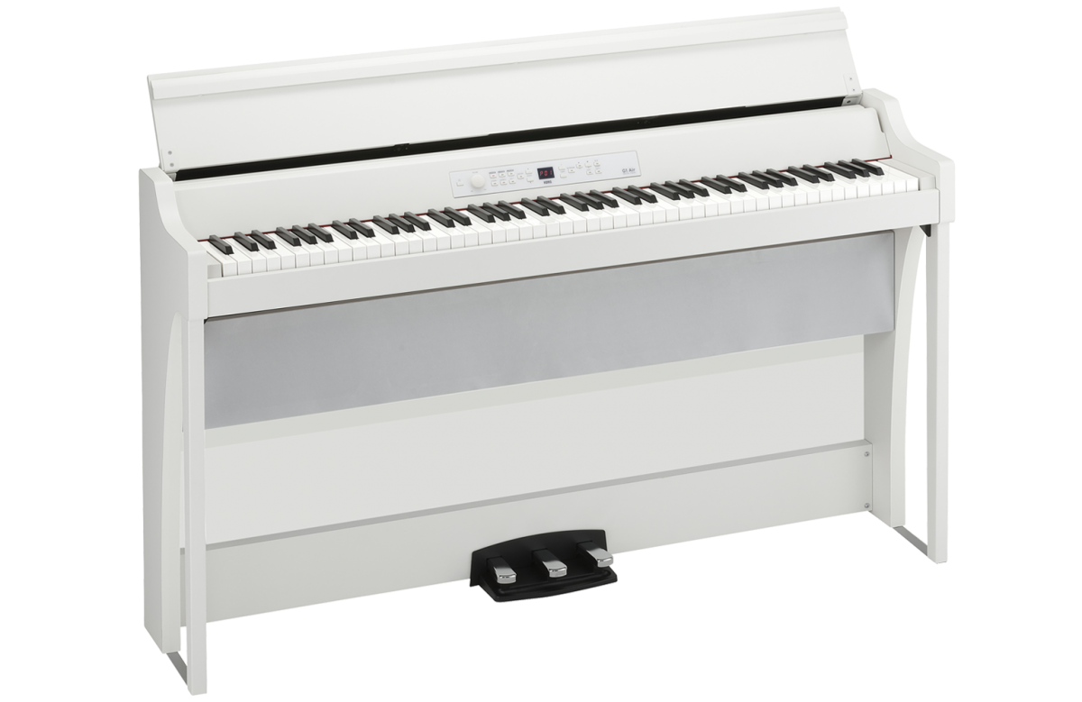 電子ピアノ　樹脂製鍵盤G1B AIR-WH