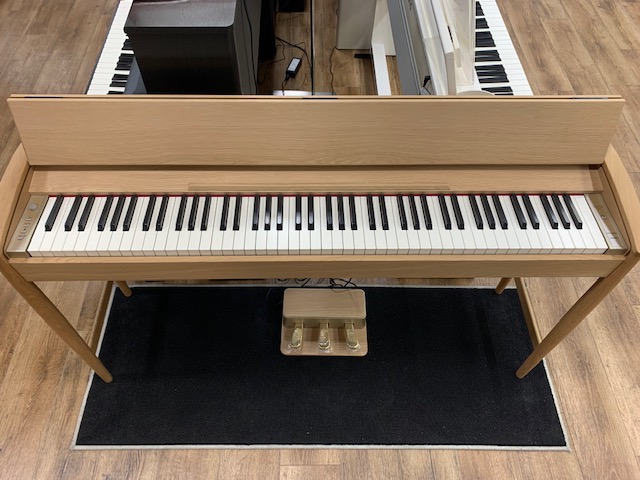 電子ピアノ　木製鍵盤　2スピーカーKF-10 KO