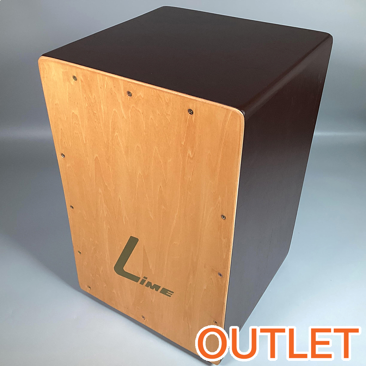 【キズあり特価】大阪発カホンメーカーLiME Cajonのリーズナブルなカホン！LiME Cajon クラスカホン