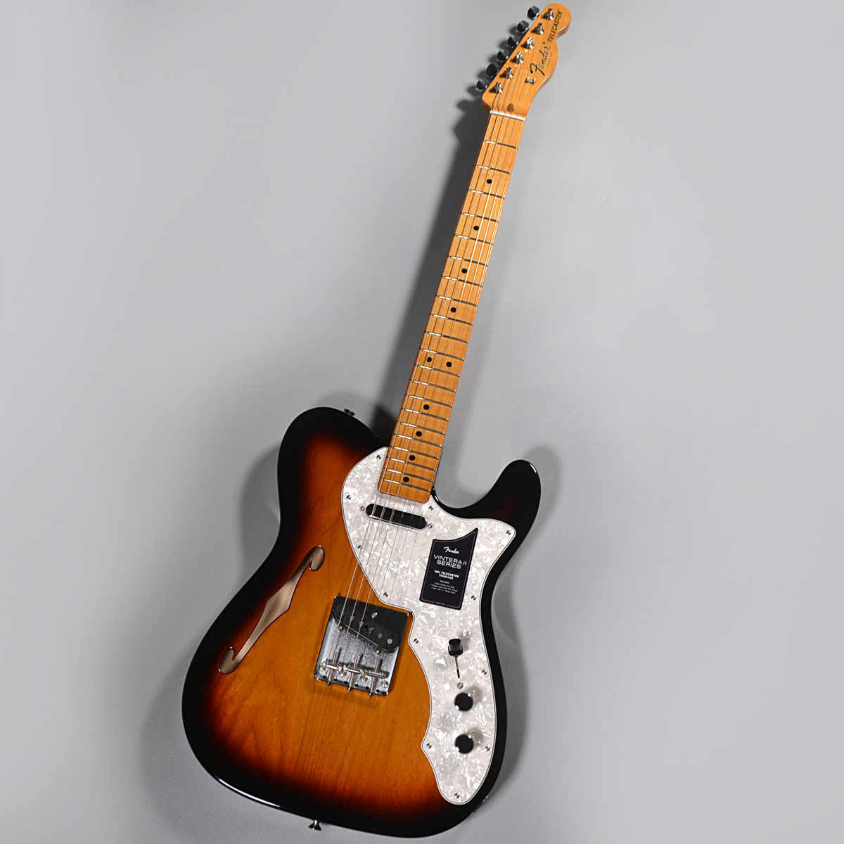 FenderVintera II '60s Telecaster Thinline 3-Color Sunburst