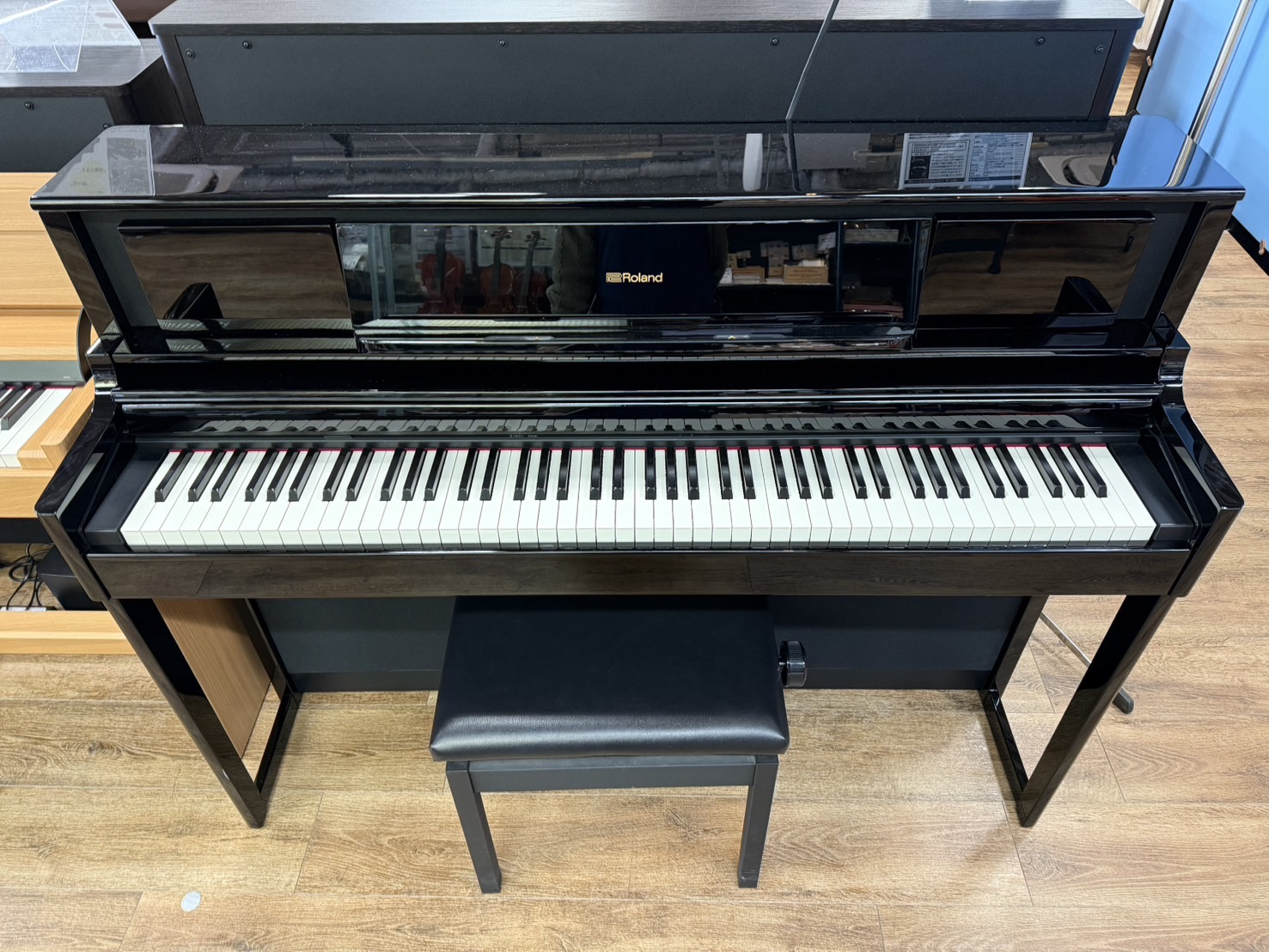 電子ピアノ 木製鍵盤LX-705 PES