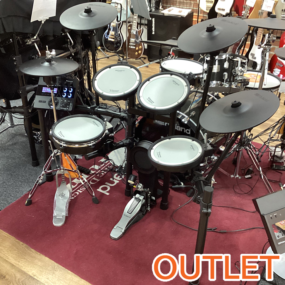 【2025/06/05開封展示品特価】3シンバル構成の人気電子ドラム!Roland×島村楽器コラボレーションモデル!Roland TD-27SC-S