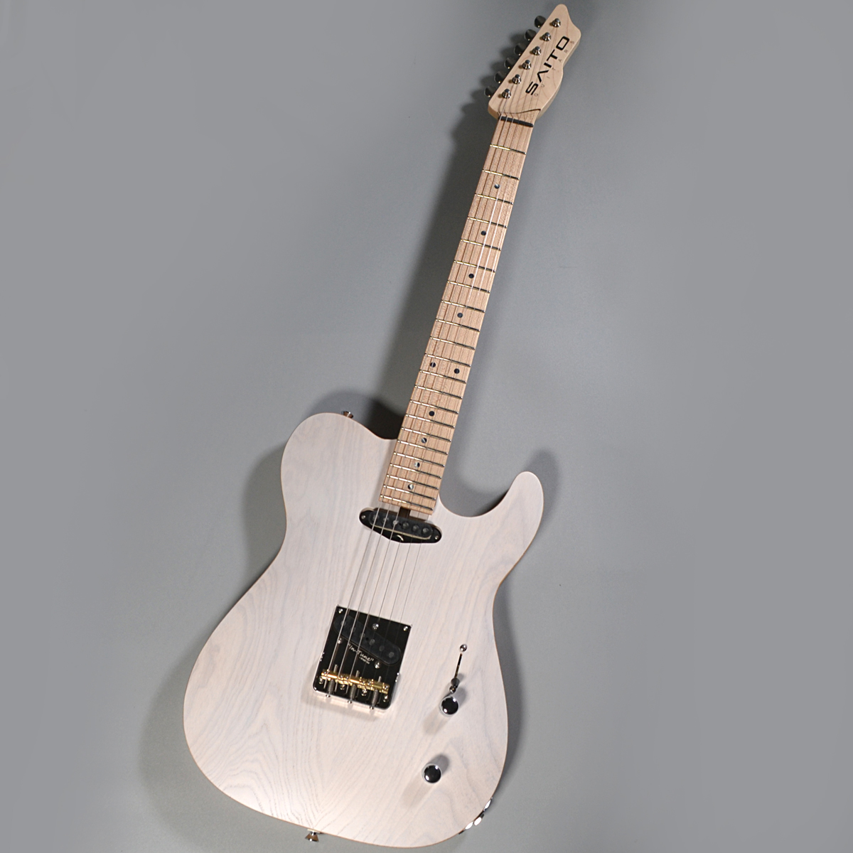 SAITO GUITARSS-622TLC MMS 2S Trans White