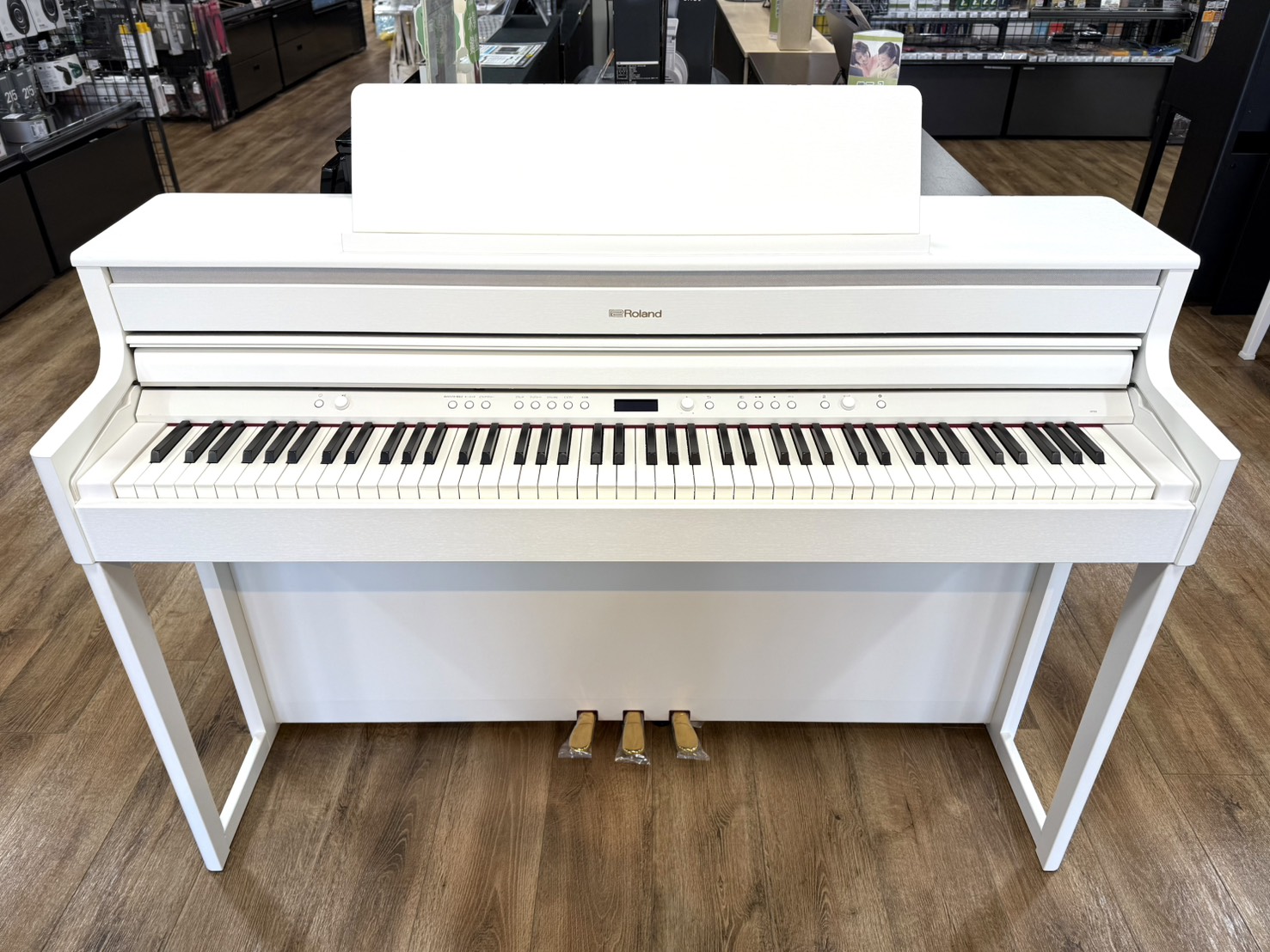 電子ピアノ　木製鍵盤HP704　WHS《アウトレット店頭品》