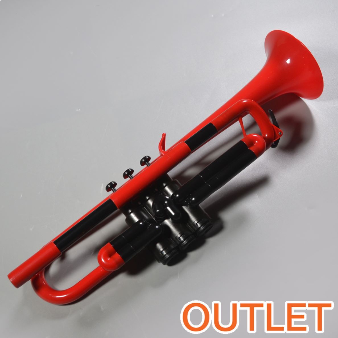 pInstrumentspTrumpet RED プラスチック トランペット