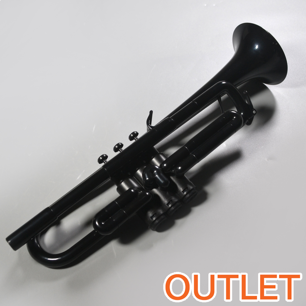 pInstrumentspTrumpet Black プラスチック トランペット