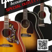 GIBSON ACOSTIC SPECIAL OUTLET FAIR 開催！【6/19~6/28】