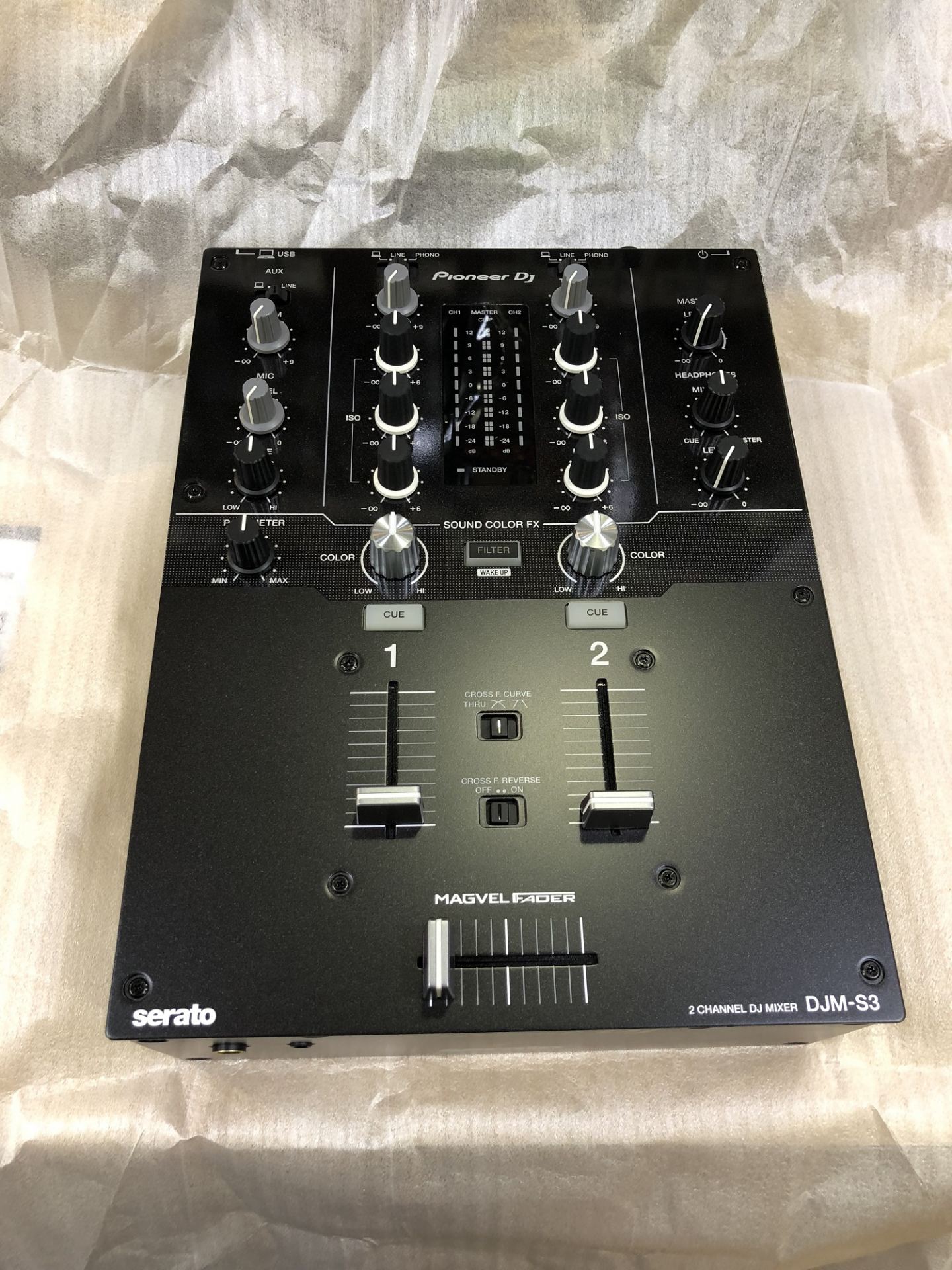 DJM-S3 Serato Pro内蔵 オヤイデケーブル\u0026バイナル2枚セットDJM_S3