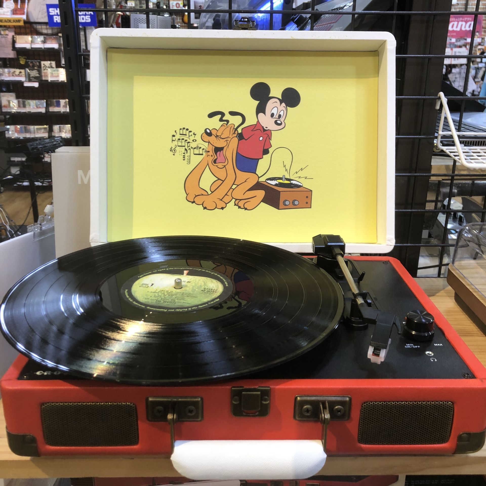 CROSLEY CRUISER レコードプレーヤー Disneyモデル ミッキー-