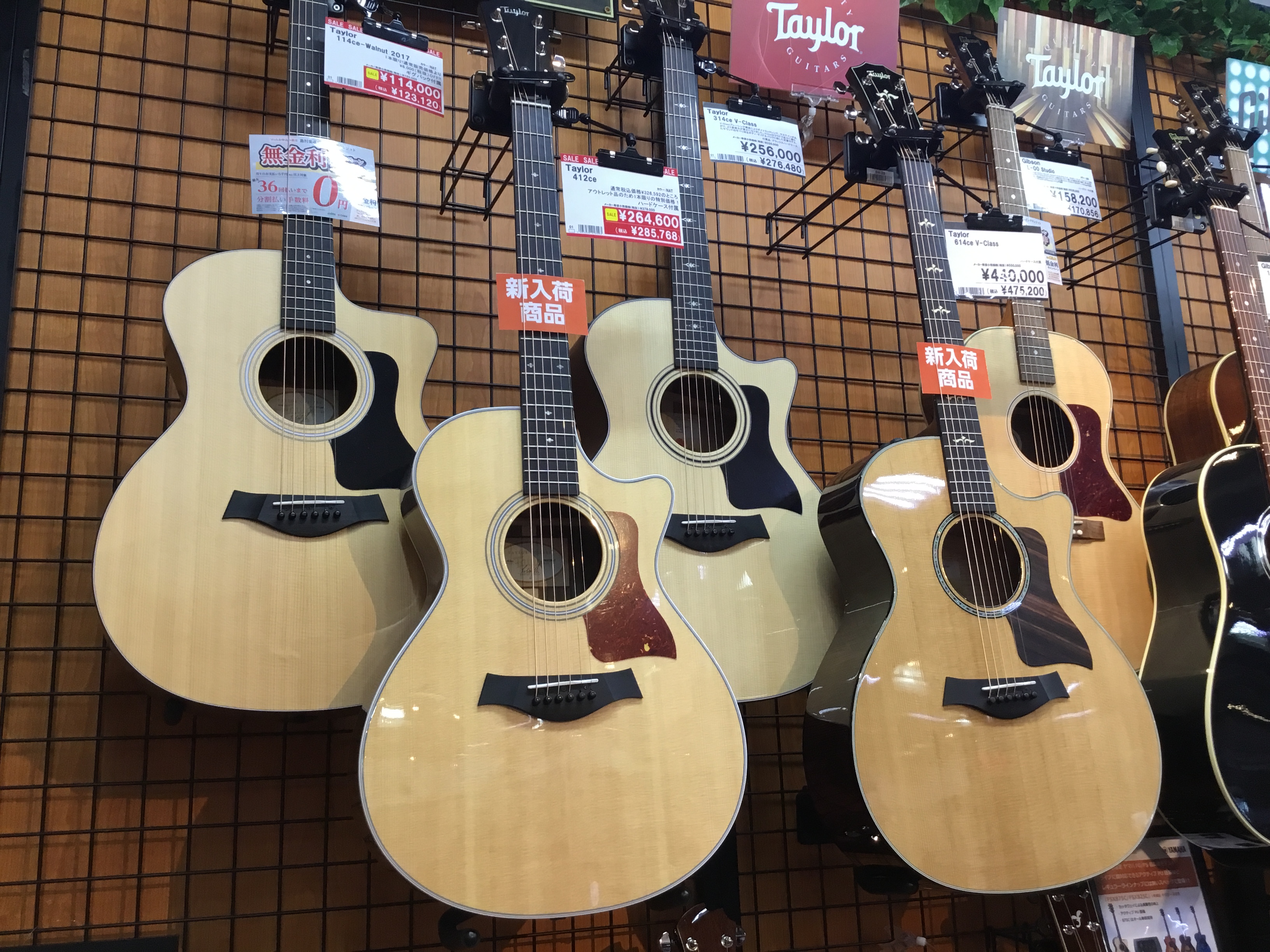 【セール品】Taylor / 412ce が入荷しました！