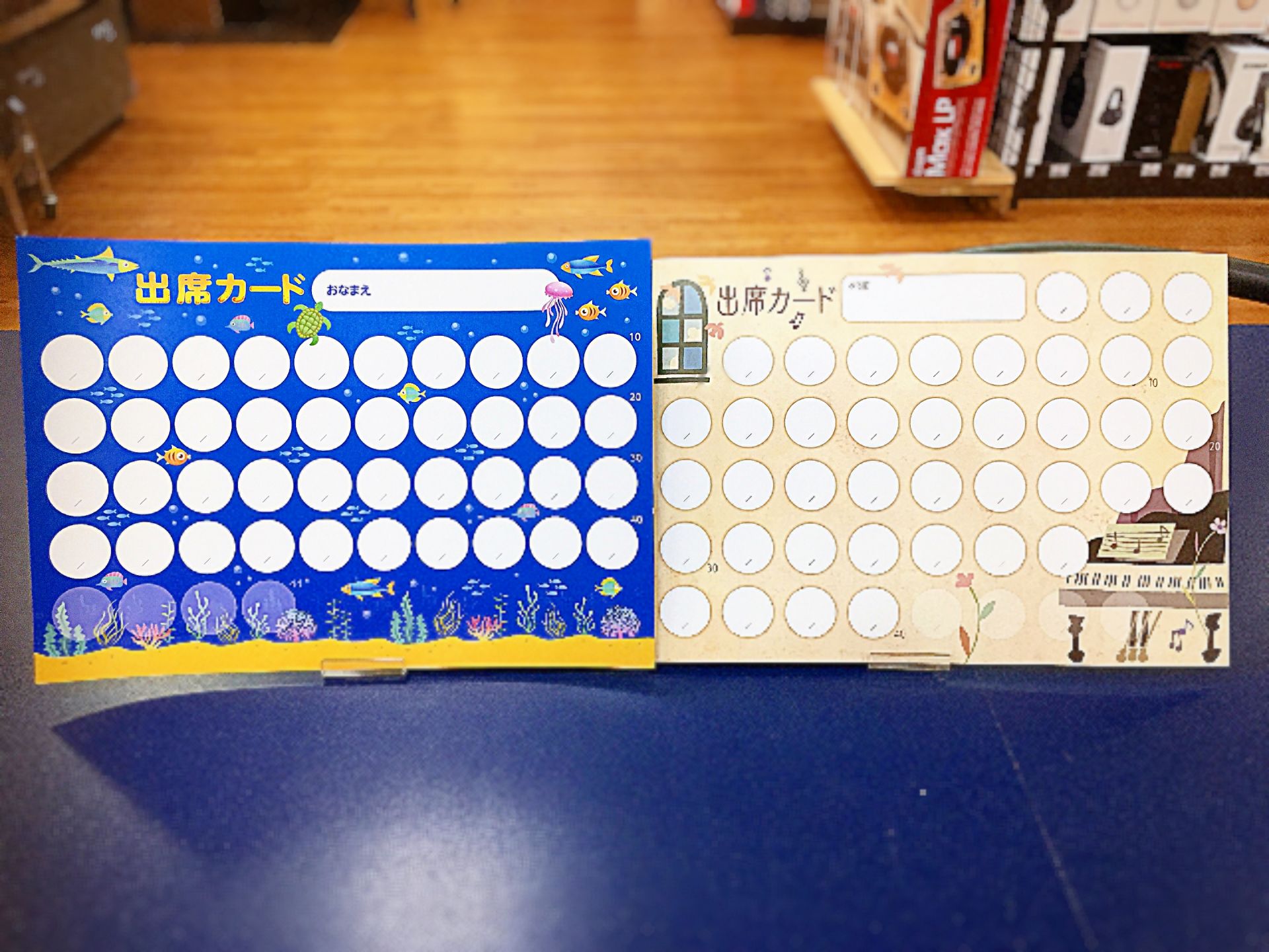 出席カード入荷しました！