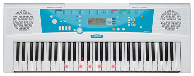 【電子キーボード】YAMAHA EZ-J220