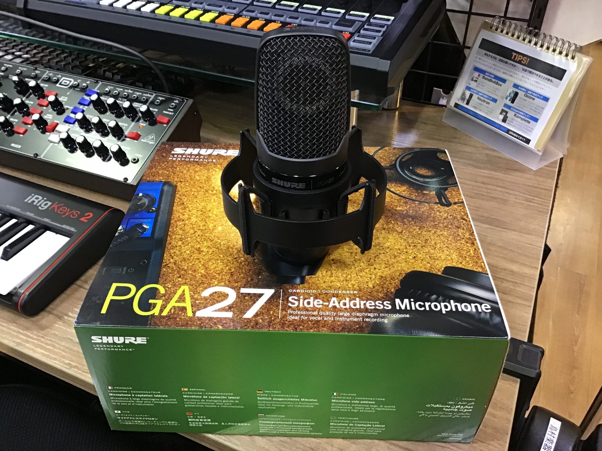 【DAW・DTM】Shure / PGA27-LC コンデンサーマイク