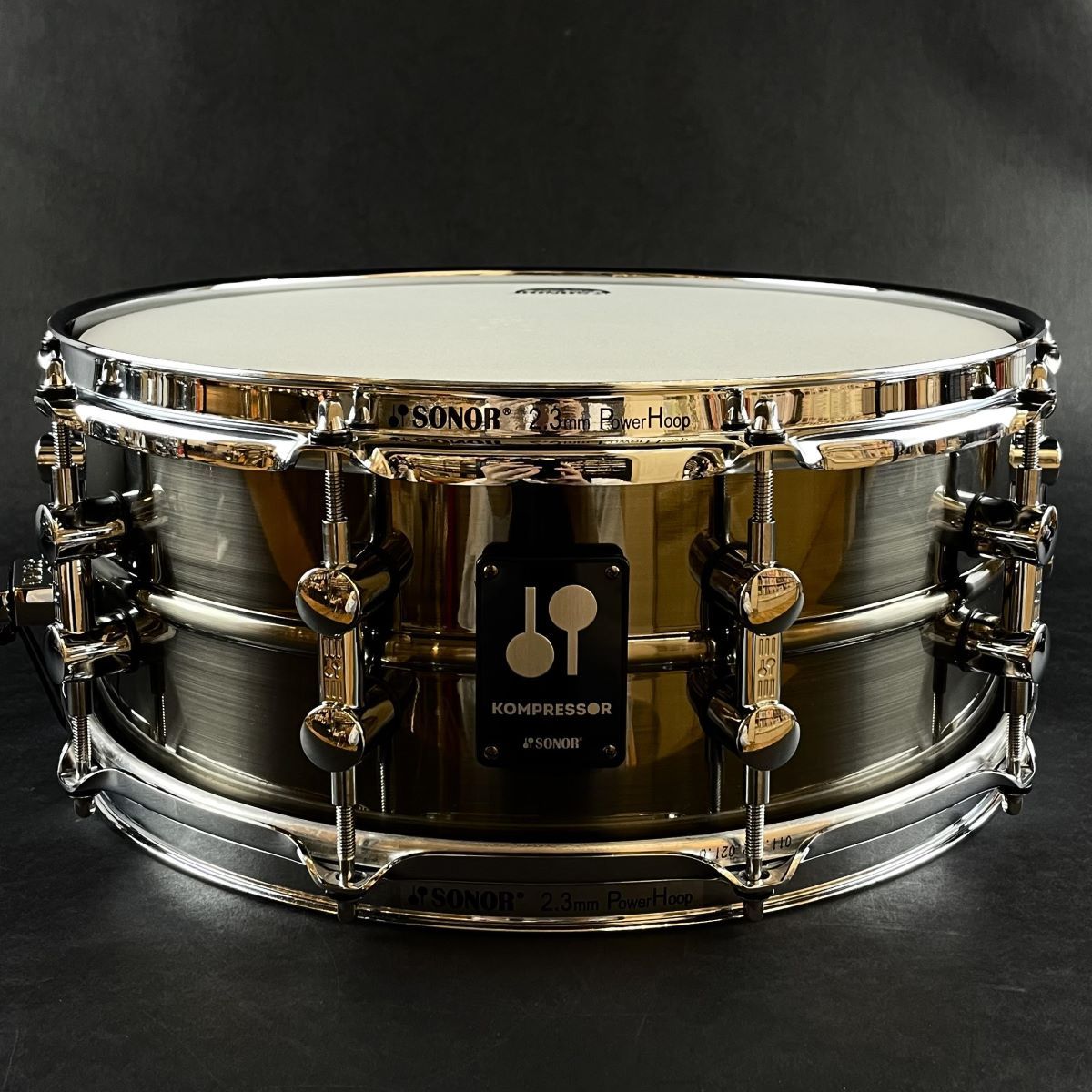 スネアドラムKompressor Snare Drum KS-14575SDB