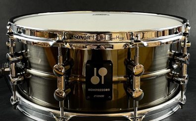 【新入荷】Sonor Kompressor Snare Drum KS-14575SDB 【MyDrumsShop】