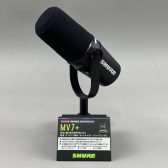 配信やゲーム実況に人気のマイクSHURE / MV7の後継機種「MV7+」入荷しました！