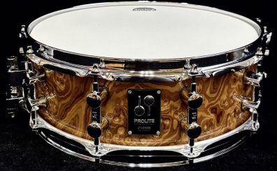 【新入荷】Sonor Prolite Series 14”×5” PL-1405SDW Chocolate Burl【MyDrumsShop】