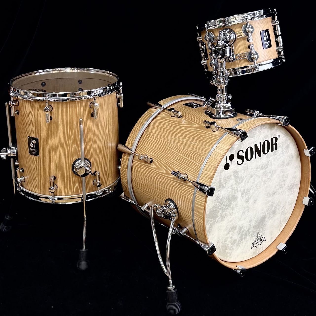 ドラムセットSONOR PROLITE 3pc Kit Natural 18"+10"+14" 