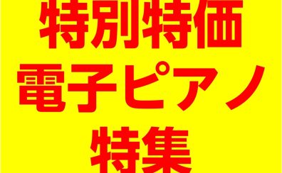 【早い者勝ち！】1台限りの特別価格のモデルをご紹介！