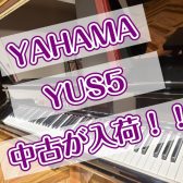 【中古ピアノ情報】YAMAHA　YUS5（2013年製）が入荷しました！