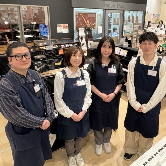 ピアノ担当紹介私たちがご案内いたします！