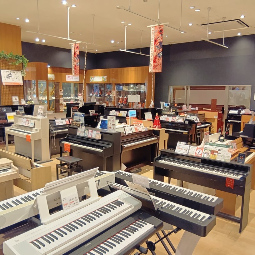 ピアノショールームのご案内島村楽器 コクーンシティさいたま新都心店
