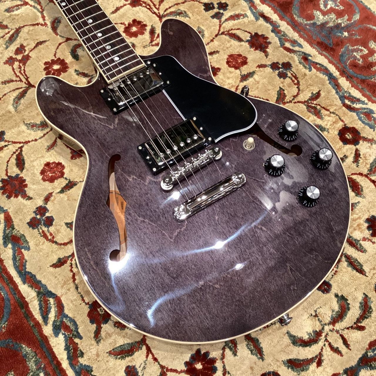 Gibson（ギブソン）/エレキギター/新品ES-339 Trans Ebony【セミアコ/6弦エレキギター】