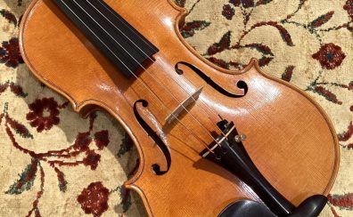 【バイオリン入荷情報】J.Fetique/1934（ジュール・フェティーク）＆L.Conti/2026b（ルカ・コンティ）が入荷しました！