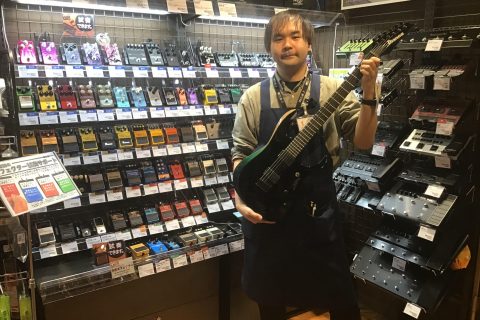 スタッフ写真 ギターアドバイザー・エレキベース・アンプ・エフェクター 森家
