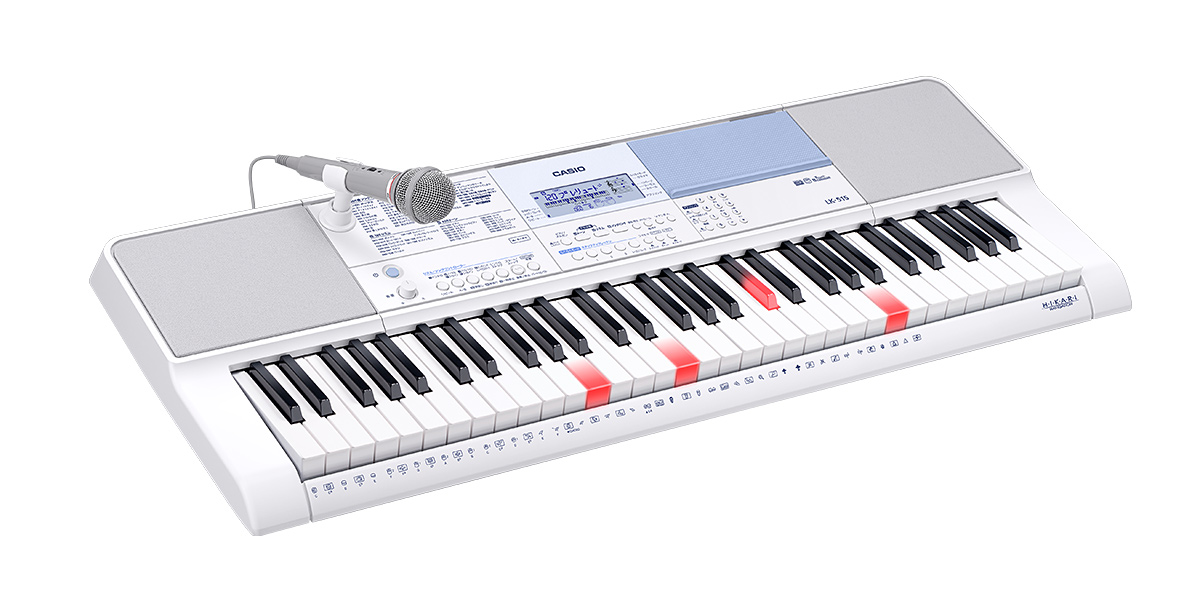 CASIO新製品 LK-315 / LK-515 光ナビゲーションキーボード　8/27(木)発売！