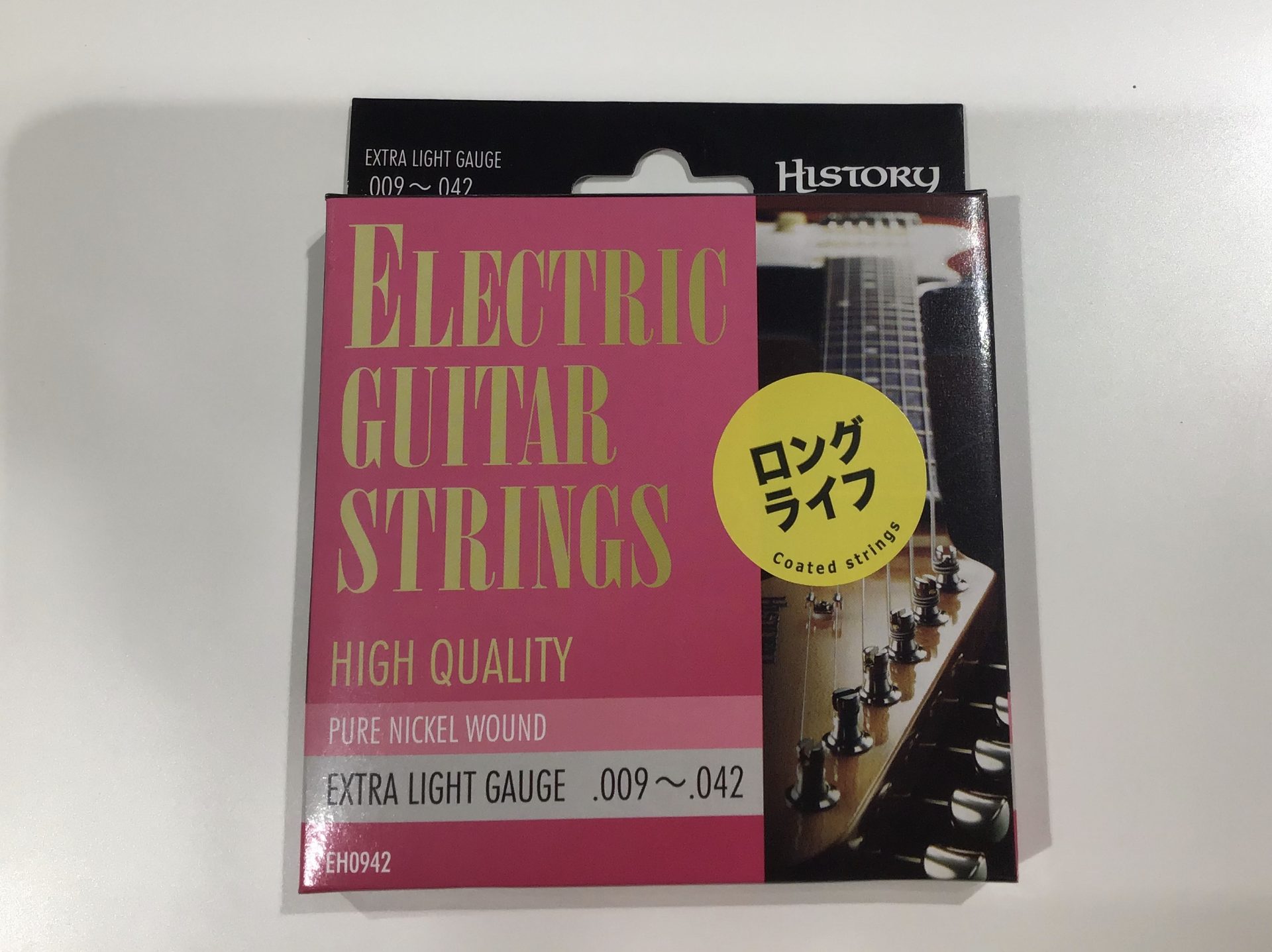 【新商品入荷しました！】HISTORY  コーティング弦