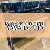 【ピアノ】島村楽器イオンモール堺北花田店：展示ピアノのご紹介【YAMAHA／U1A】