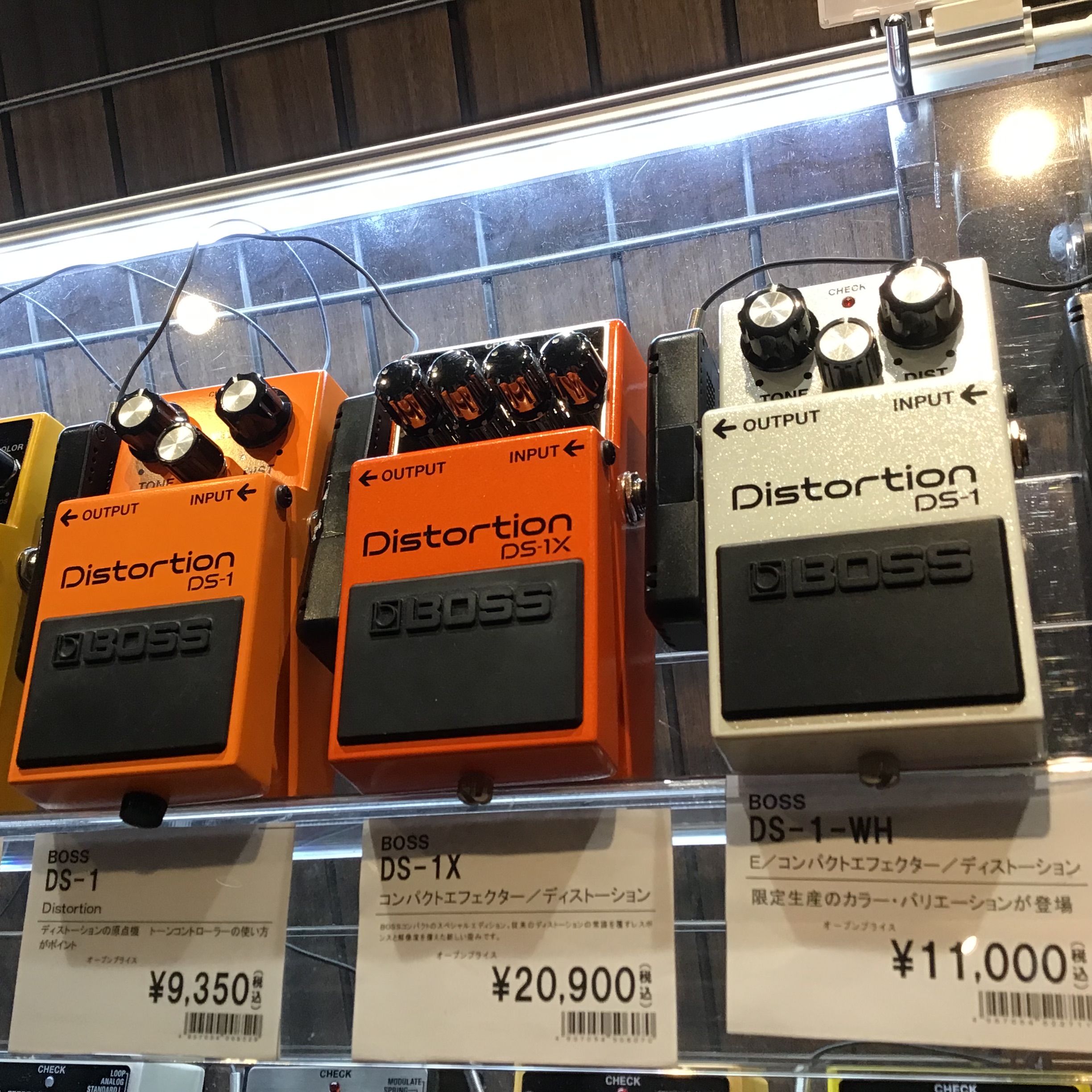 【BOSS】 DS-1/DS-1X/DS-1-WH