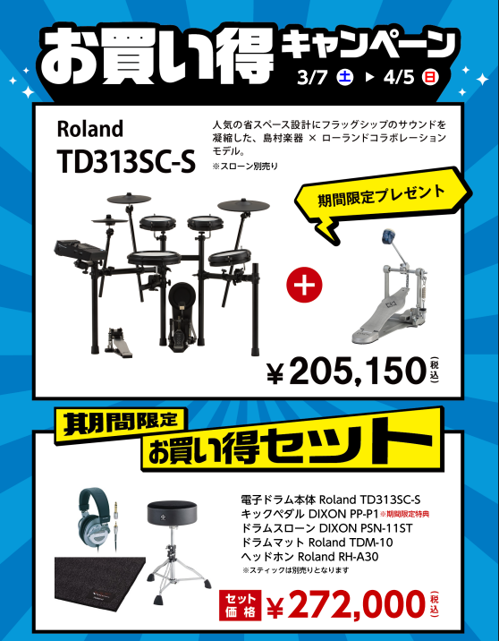 RolandTD313SC-S