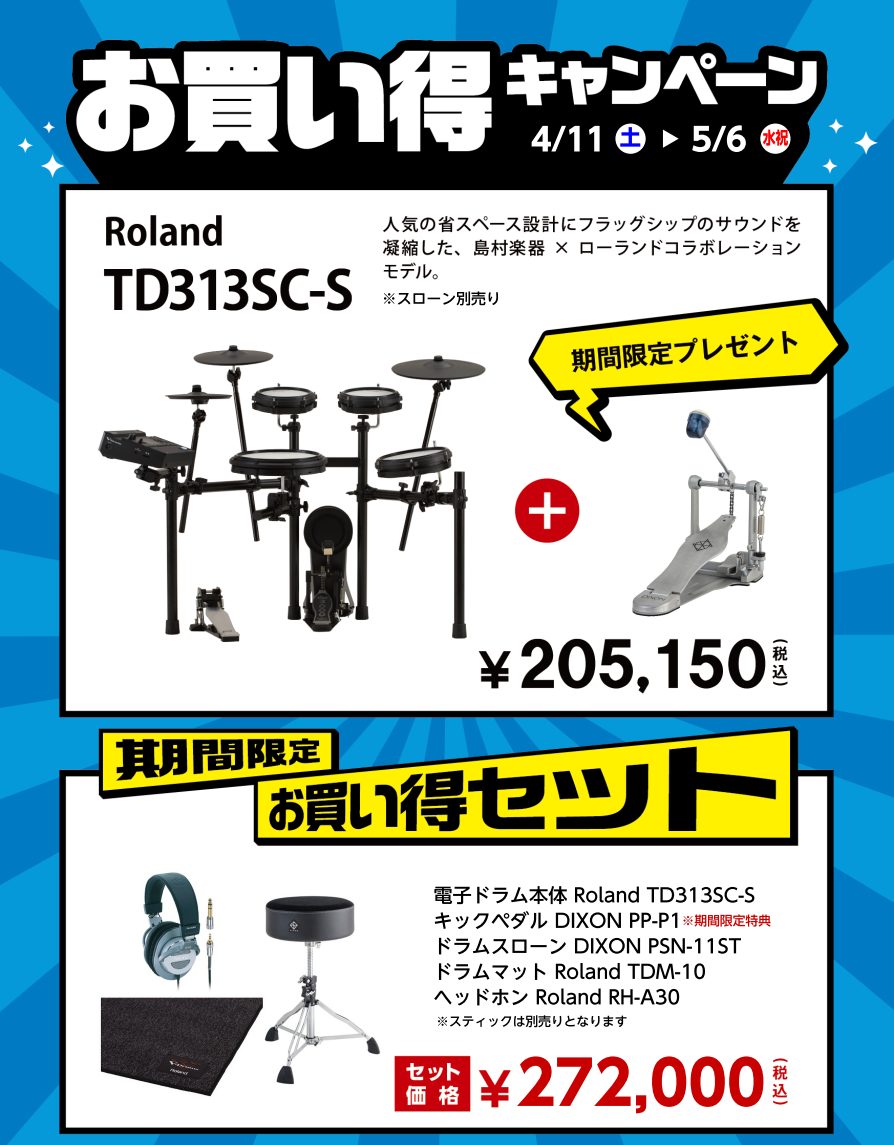 RolandTD313SC-S