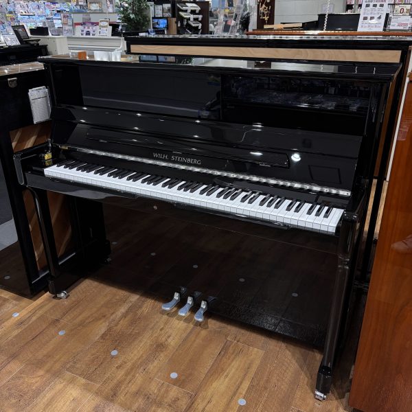 WILH.STEINBERG AT18DC BP 黒鏡面艶出し仕上げ　<br />
通常販売価格￥715,000(税込)→クリアランスセール価格￥643,500(税込)展示品現品1台限り！