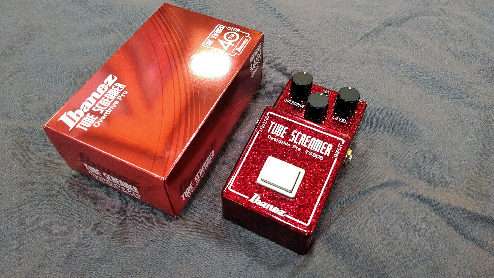 【エフェクター限定品】Ibanez TS808 40TH【40th Anniversary Limited Model】 僅かに在庫ございます。