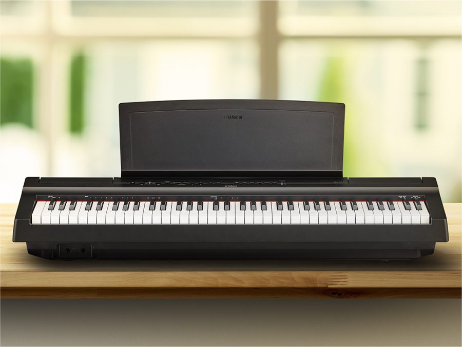《只今当店新品箱在庫あります》YAMAHA / P-121 ～コンパクトなデザインとスタイルを実現した73鍵の電子ピアノ～