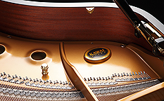 2021年ショパンコンクールで大活躍したカワイピアノ。GXシリーズが中古で入荷しました。