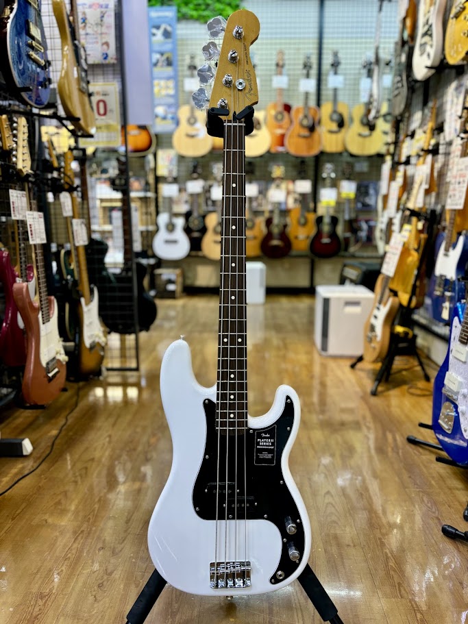 エレキベースFender Player II Precision Bass Polar White